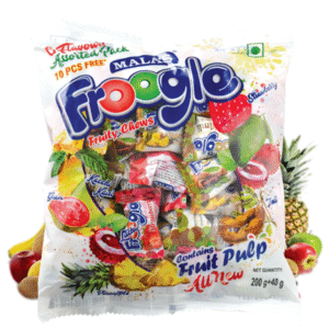 assorted froogle 190gm (36 pcs) pouch