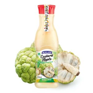 Shop custard apple whole crush 750ml pet bottle