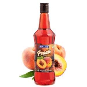 Fruit Syrups & Concentrates mocktail peach 750ml pet bottle