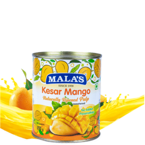 pulp kesar mango tin 850gm
