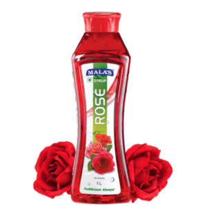 Fruit Syrups & Concentrates rose syrup 1l pet bottle