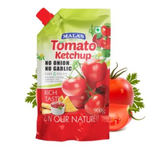 tomato ketchup no onion no garlic 900gm pouch